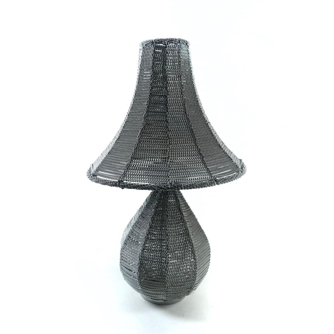 Handmade Mesh Lamp (1 of 8)