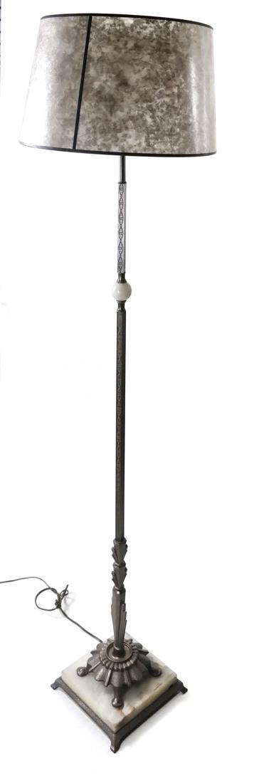 Art Deco Bronze Finish Lamp (1 of 8)