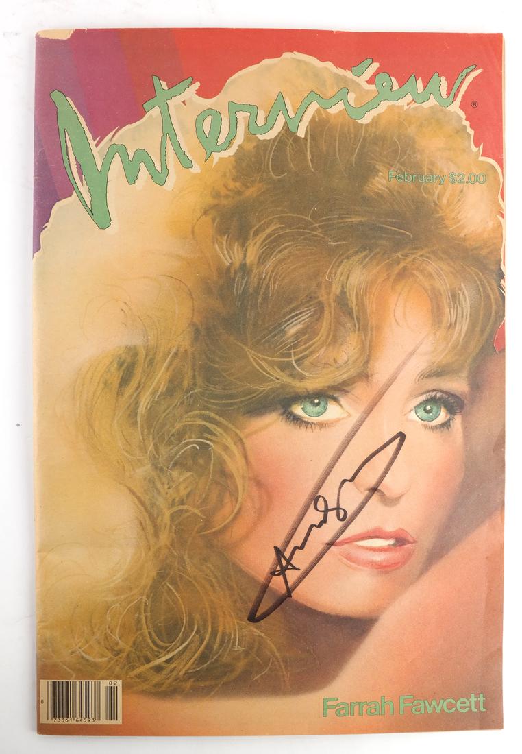 Andy Warhol: A Signed Copy of Interview Magazine, (1 of 7)