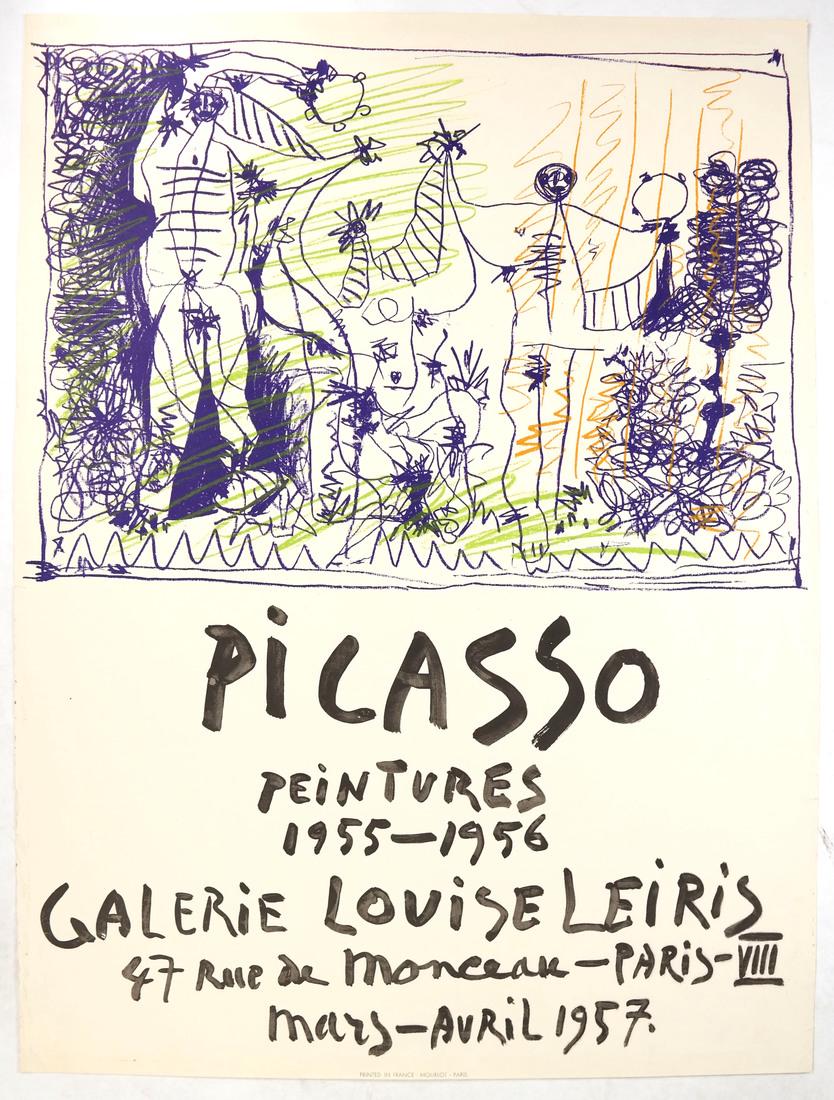 Pablo Picasso, "Peintures 1955-1956"- Exhibition (1 of 5)