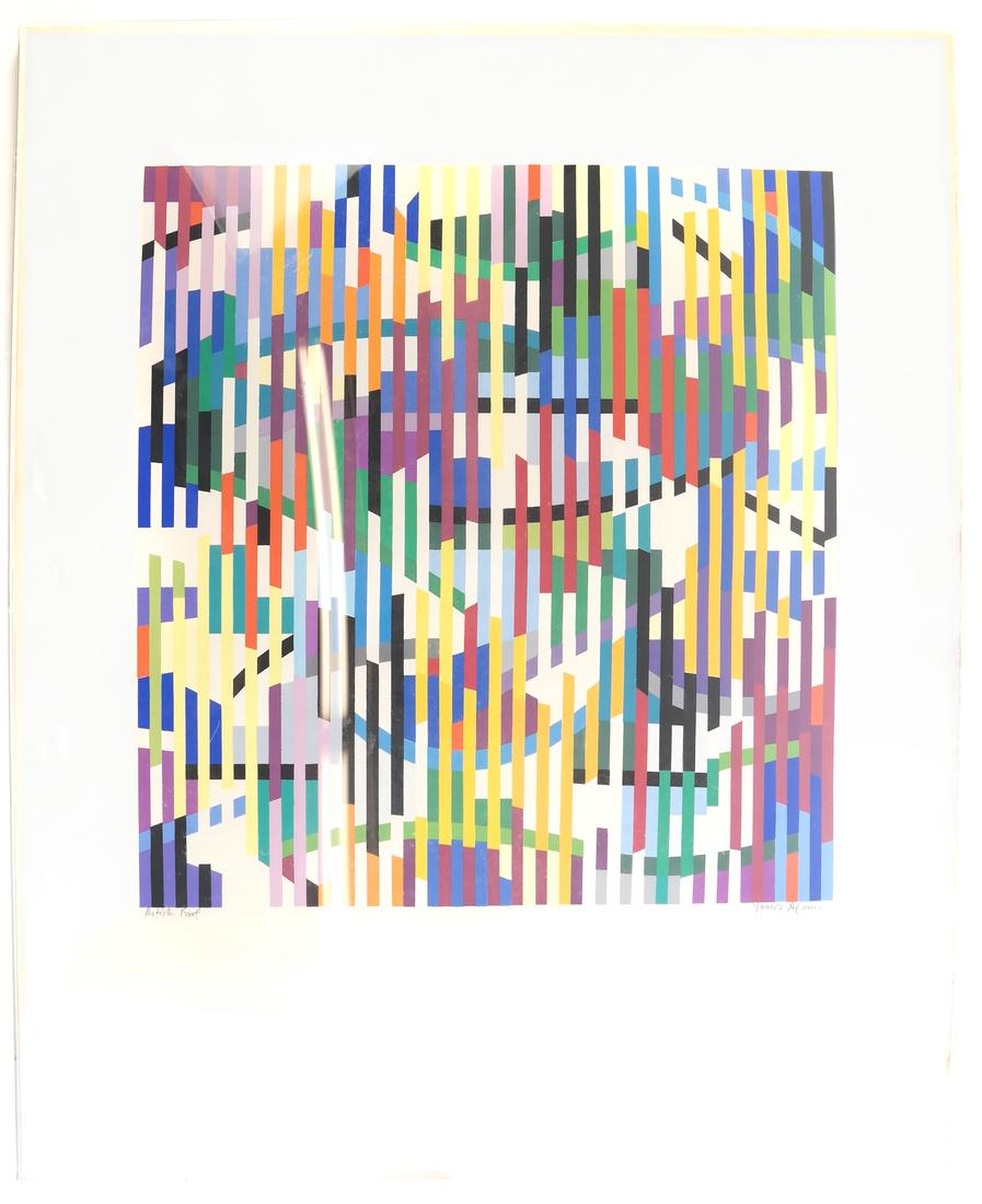 Yaacov Agam, Abstract Geometric Composition - Screen (1 of 6)