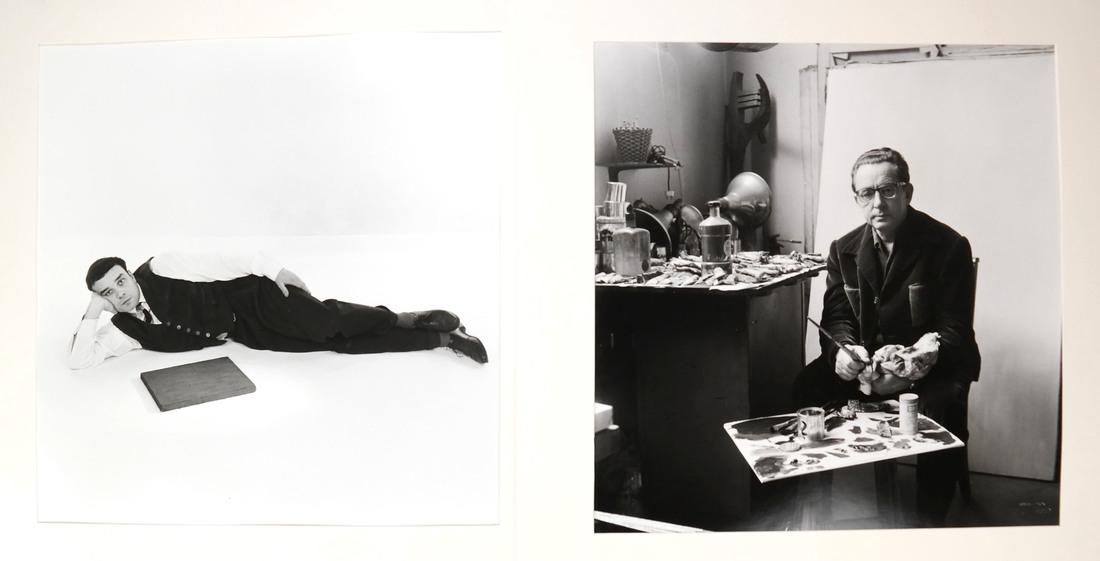 Willy Maywald, Two Silver Gelatin Artists' Portraits (1 of 10)