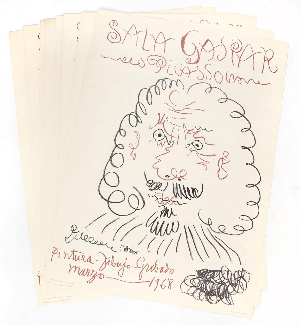 After Pablo Picasso, Eight Sala Gaspar Exhibition (1 of 6)