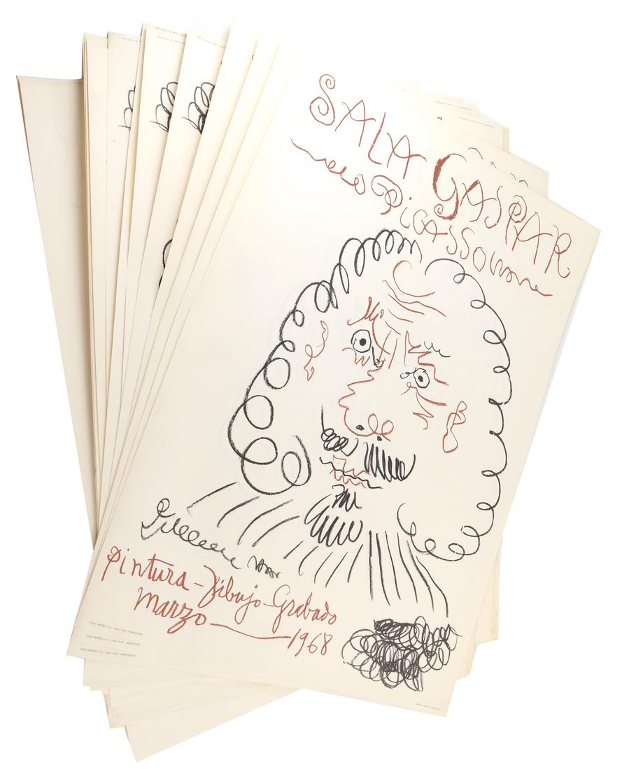 After Pablo Picasso, Sala Gaspar 1968 Exhibition (1 of 7)