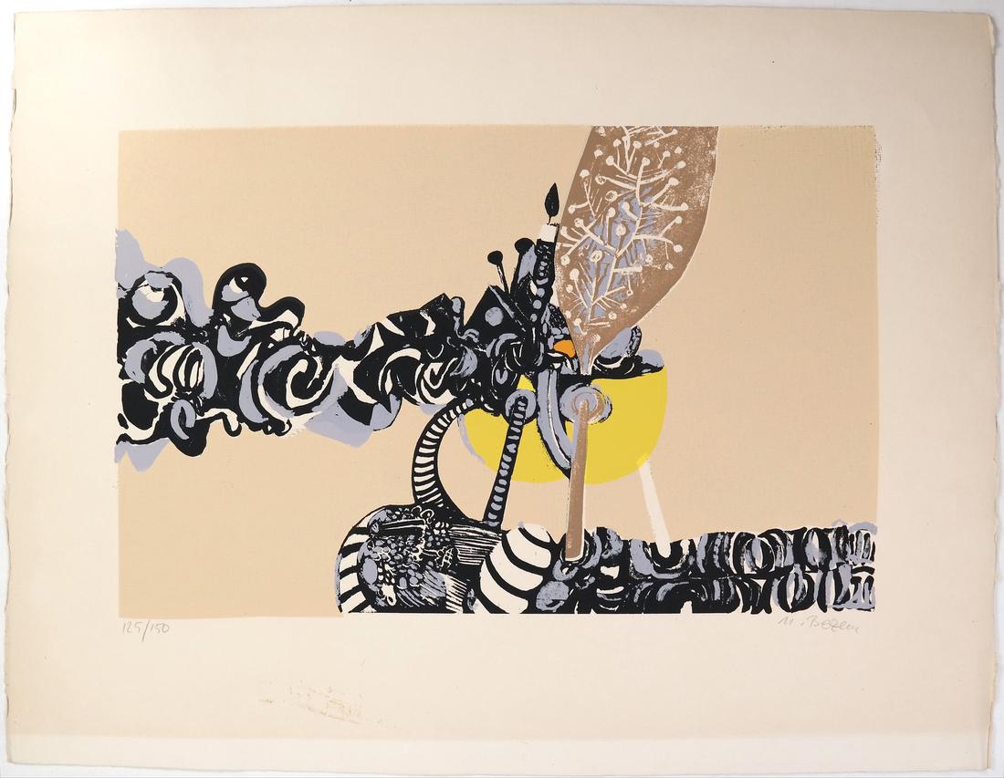 Naftali Bezem, Group of Duplicate Abstract Lithographs (1 of 7)