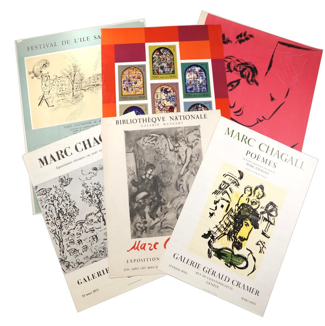 Marc Chagall, Six Vintage International Exhibition (1 of 9)