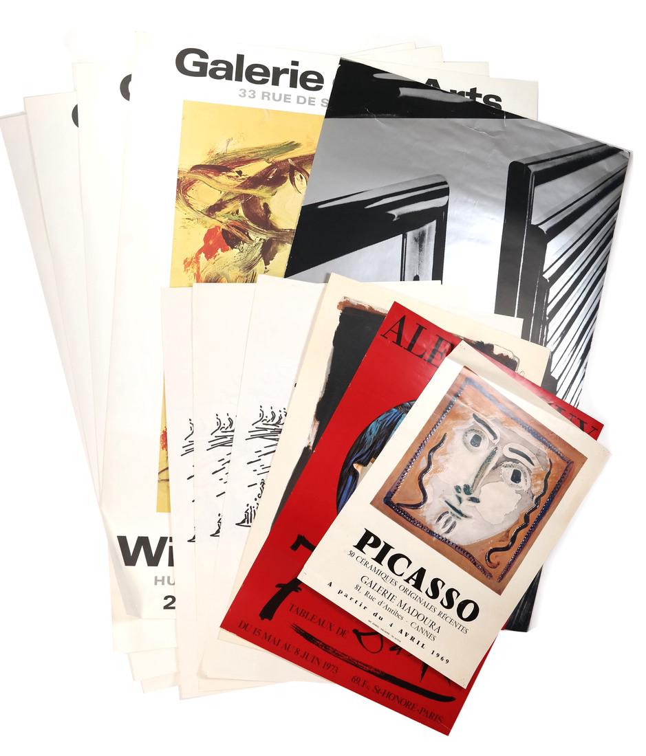 A Collection of Vintage Exhibition Posters - (1 of 9)