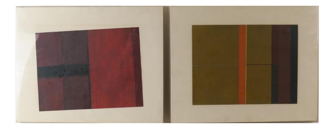 James Juszczyk, Two Abstract Compositions - Mixed Media (1 of 8)