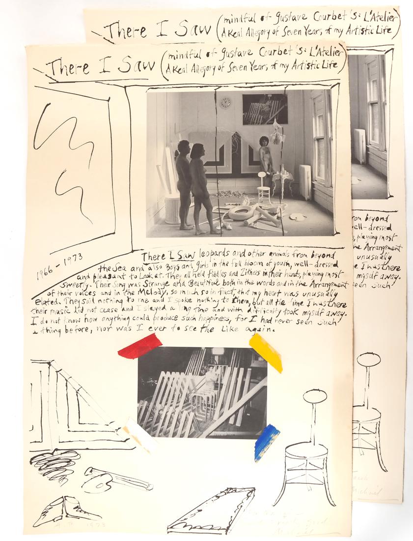 J. Michael Egan, "There I Saw" - Two Embellished (1 of 7)