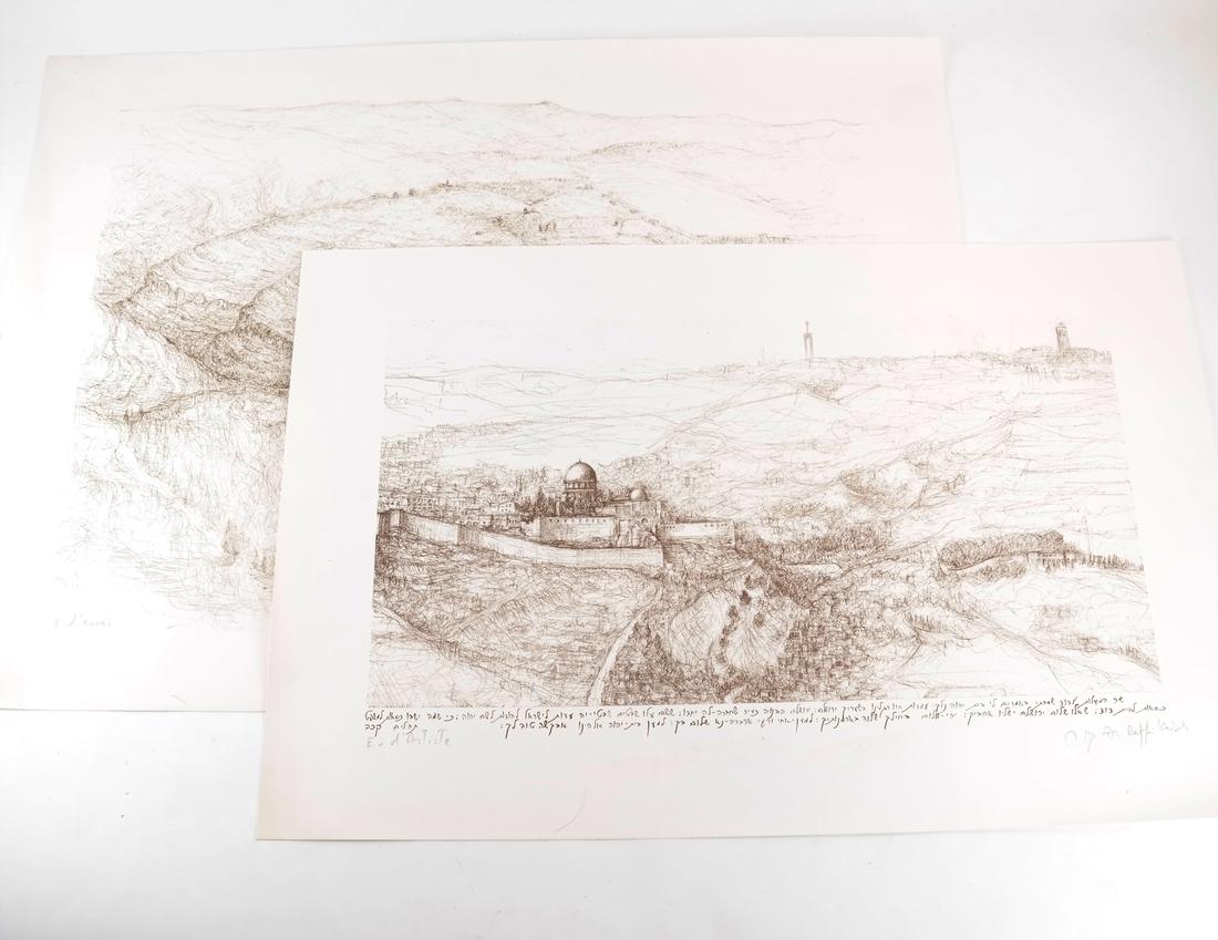 Raffi Kaiser, View of Jerusalem and Landscape - (1 of 7)