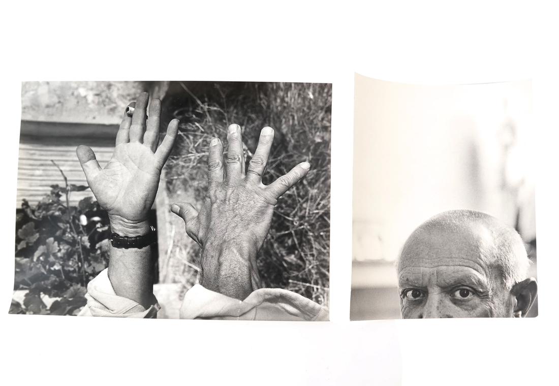 André Villers Two Picasso Portraits: Artist's Eyes (1 of 6)