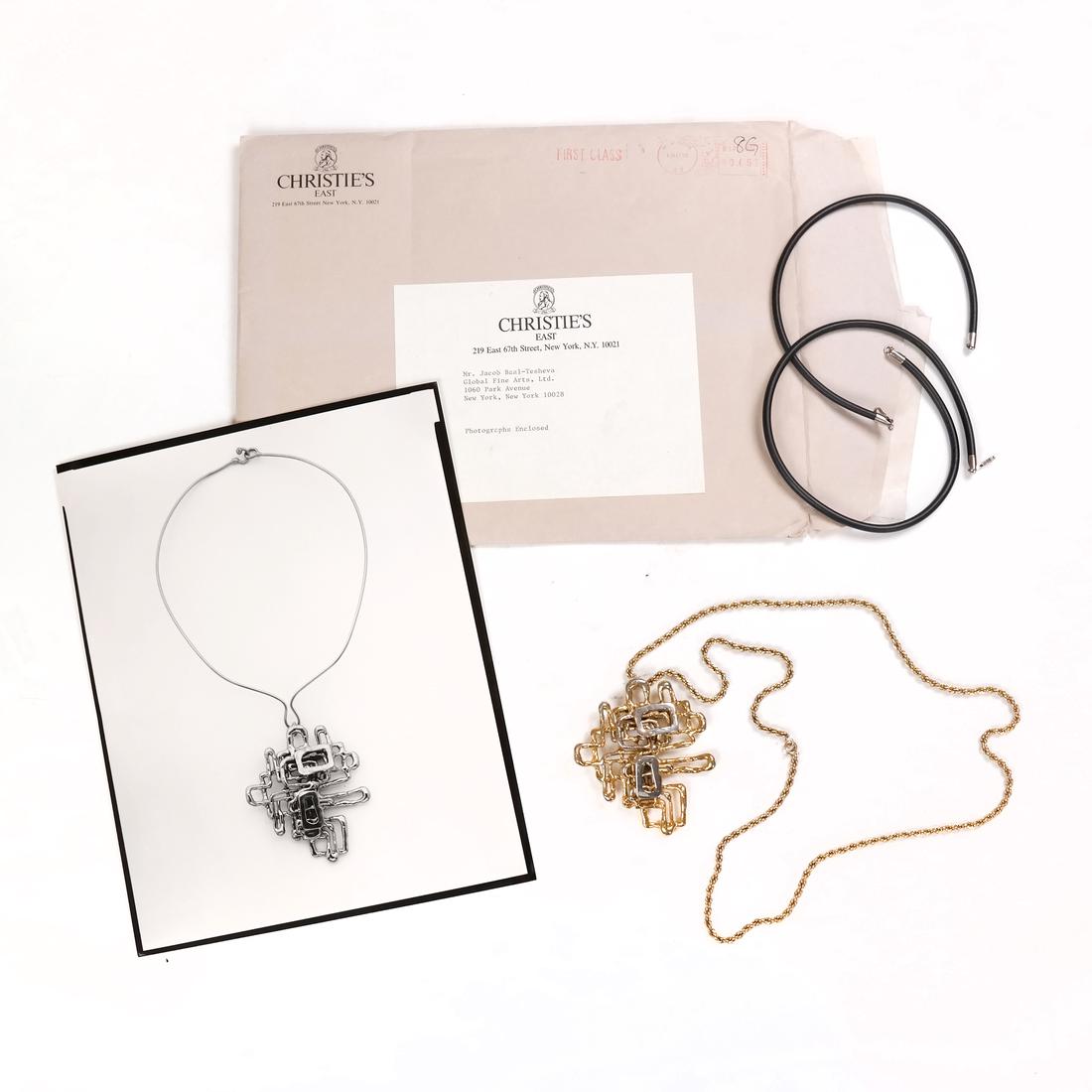 Ibram Lassaw Pendant Necklace (1 of 8)