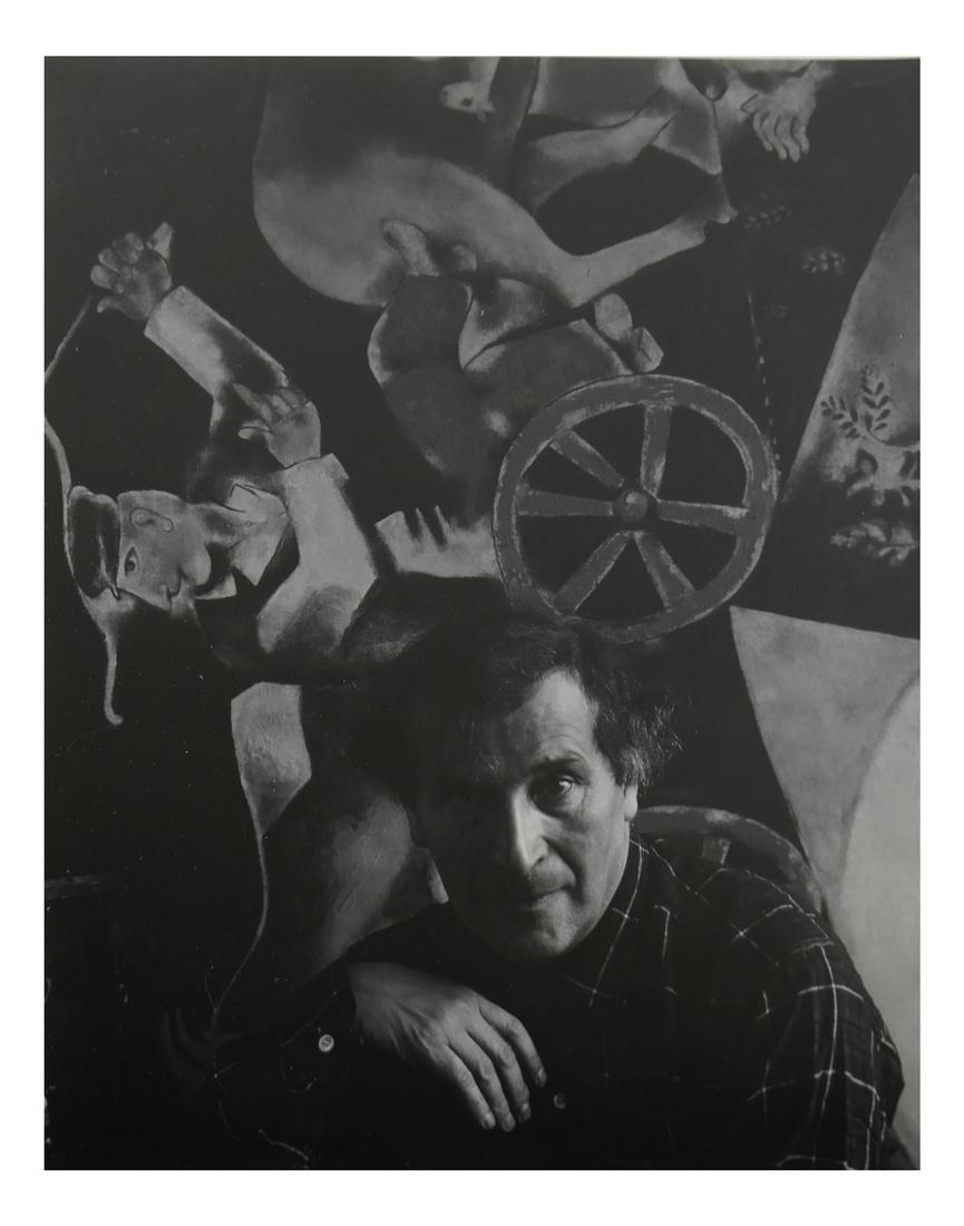 Arnold Newman, Marc Chagall Portrait - Silver Gelatin (1 of 7)