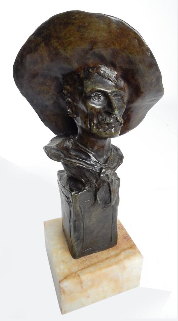 After Frederic Remington, "The Sergeant" (1 of 6)