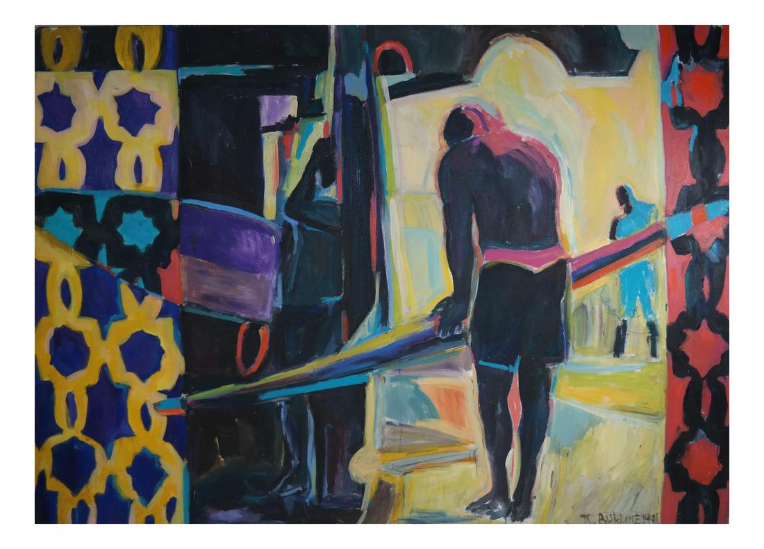 Burdime, Acrylic on Canvas - Abstract (1 of 4)