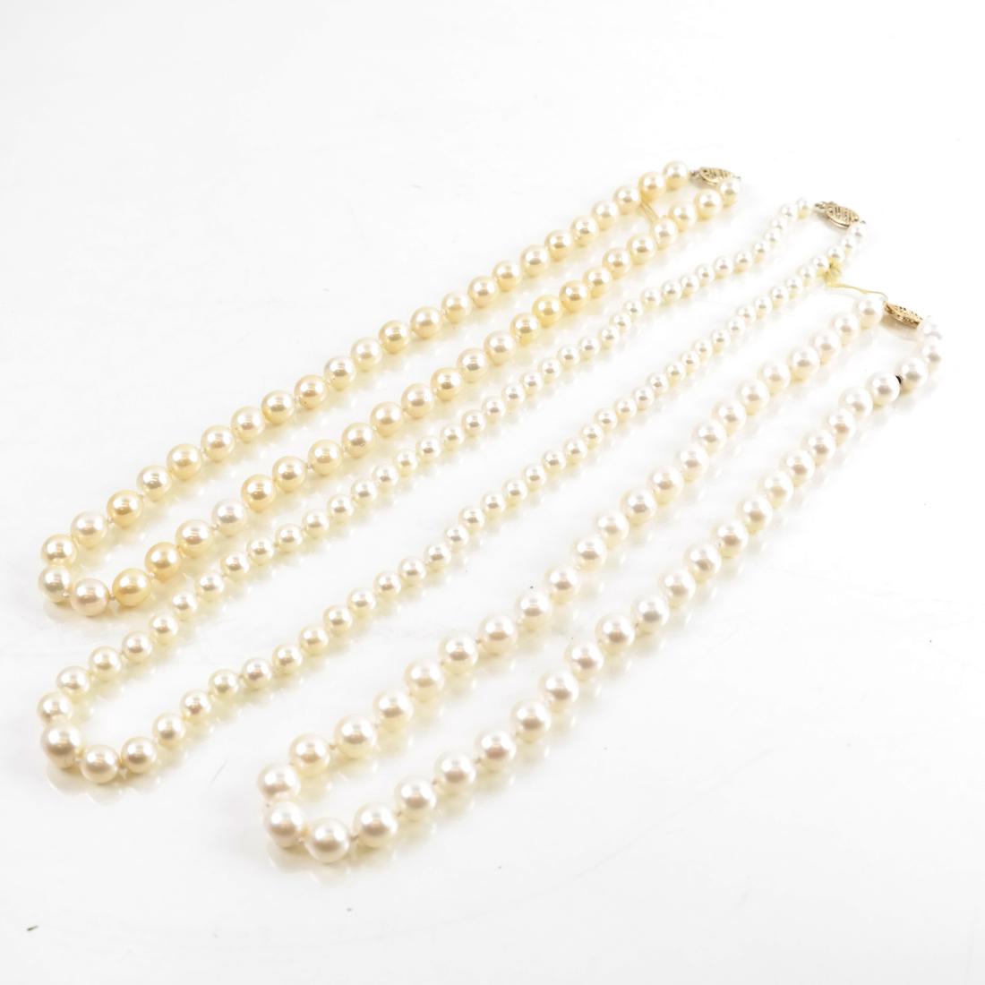 Three Pearl Necklaces (1 of 3)