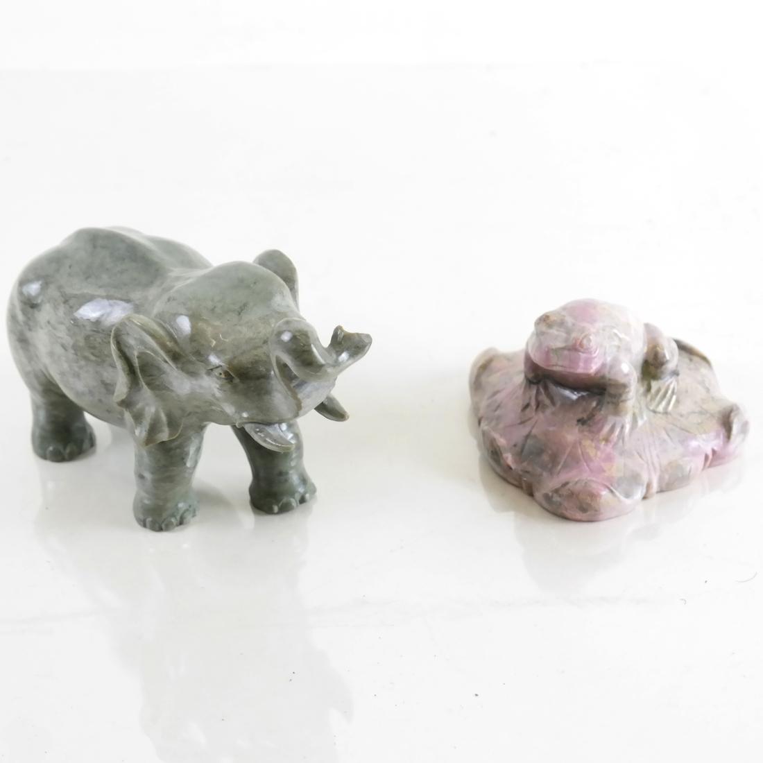 Marble Elephant and Frog (1 of 9)
