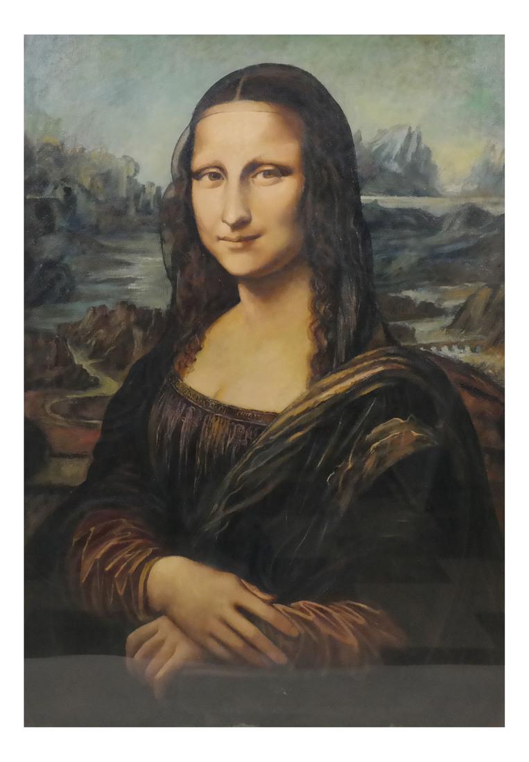 After Leonardo da Vinci, Mona Lisa (1 of 7)