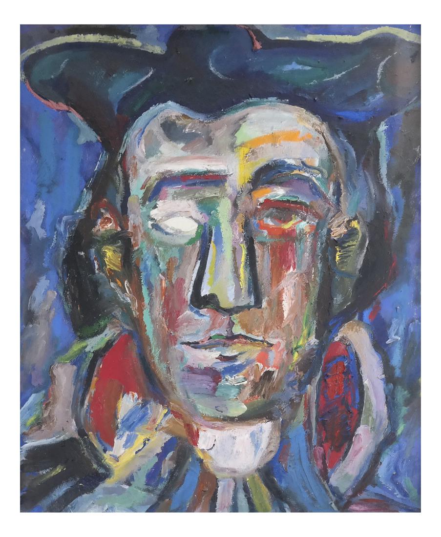 Russian Abstract, Portrait - O/C (1 of 7)