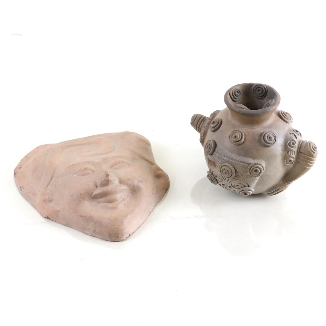 Two Pre-Columbian Style Objects (1 of 6)