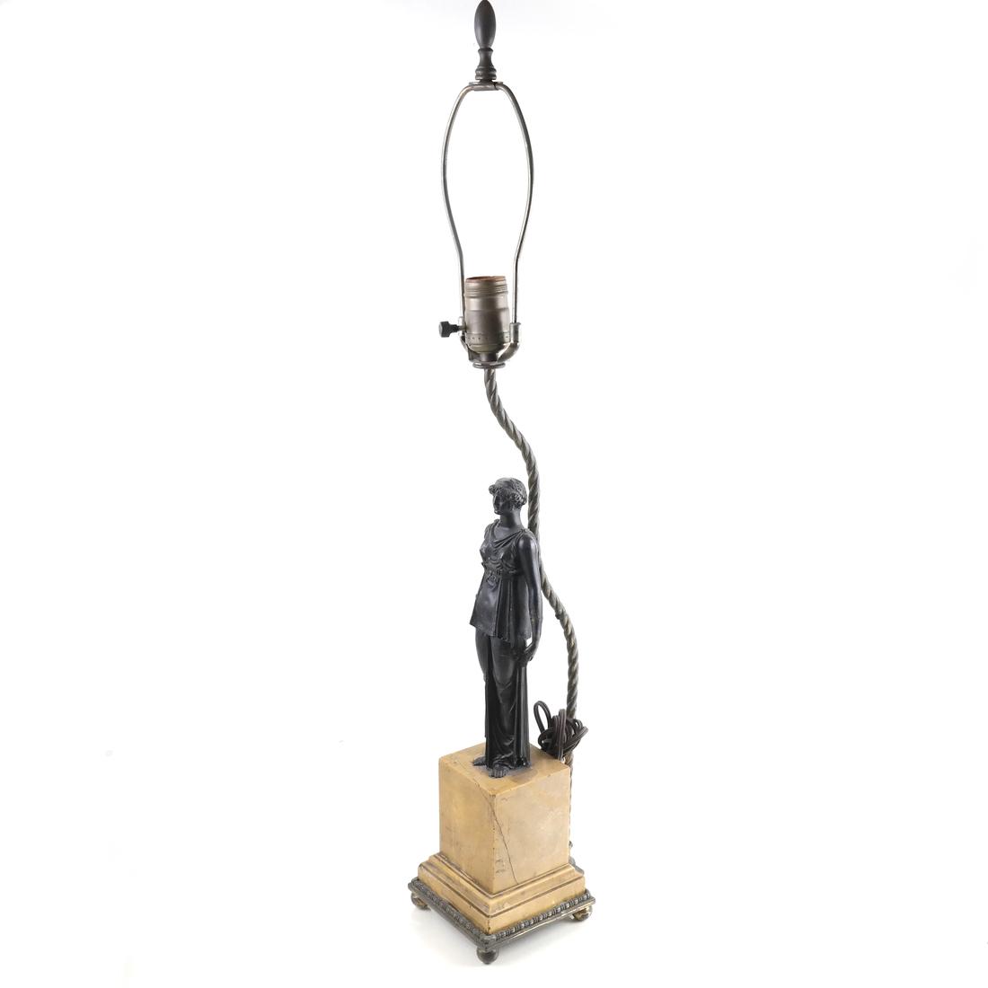 19th Century Figural Lamp (1 of 8)