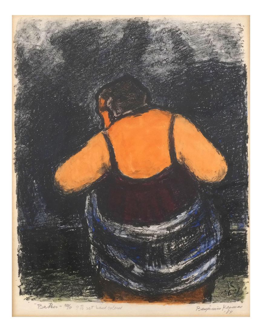 Benjamin Kopman, "Bather" - Lithograph (1 of 6)