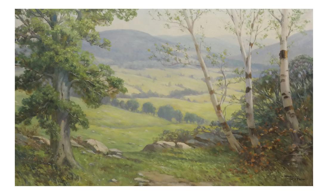 Moore-Smith, Landscape - Oil on Canvas (1 of 7)