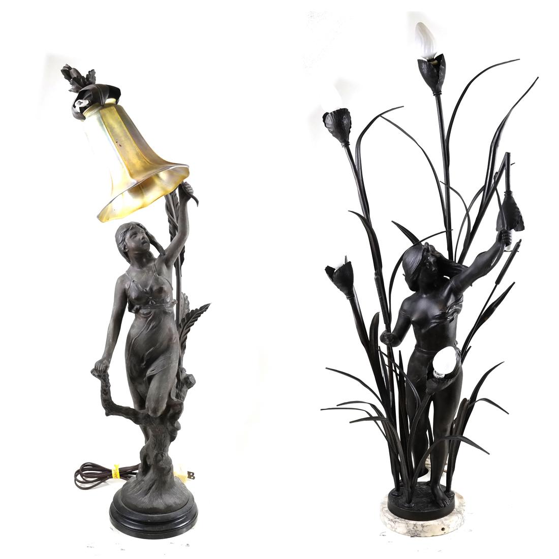 Two Figural Table Lamps (1 of 10)