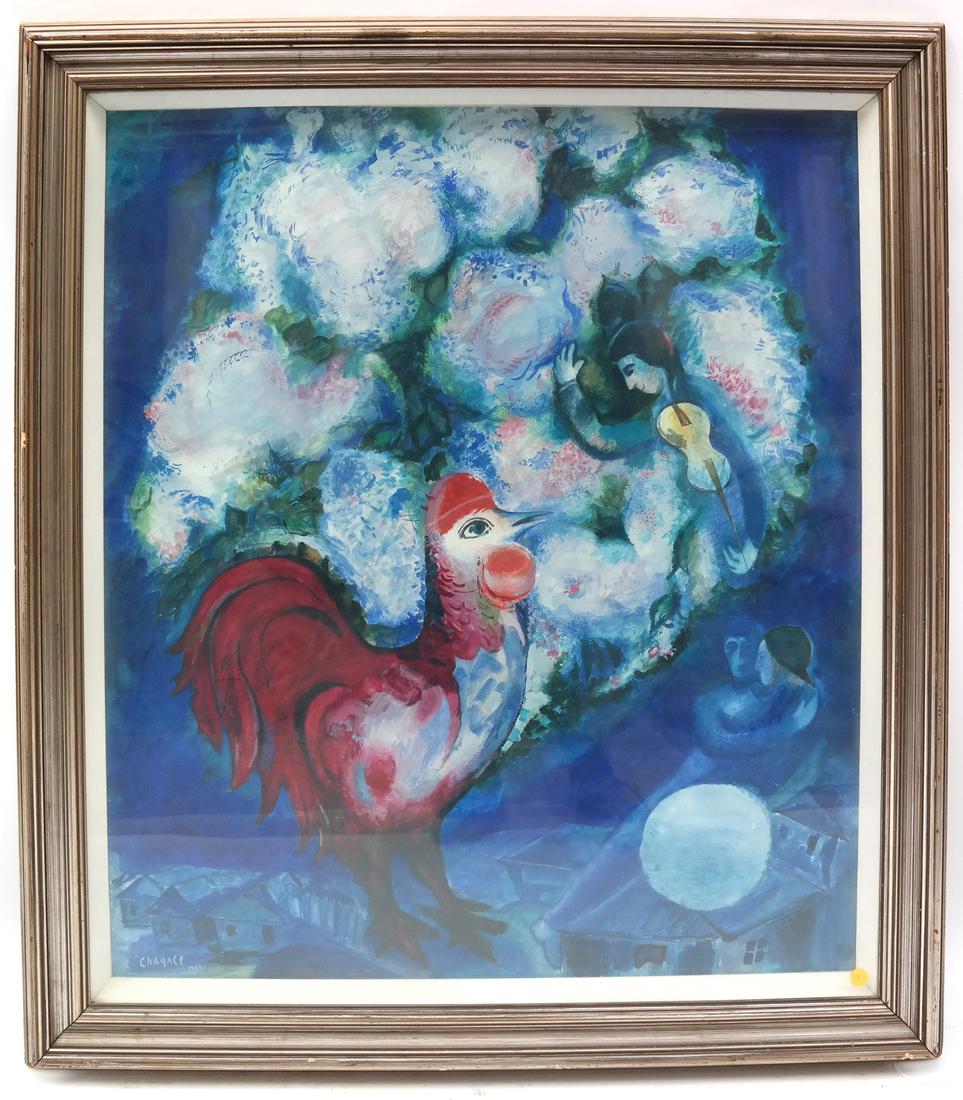 After Marc Chagall, Watercolor (1 of 8)