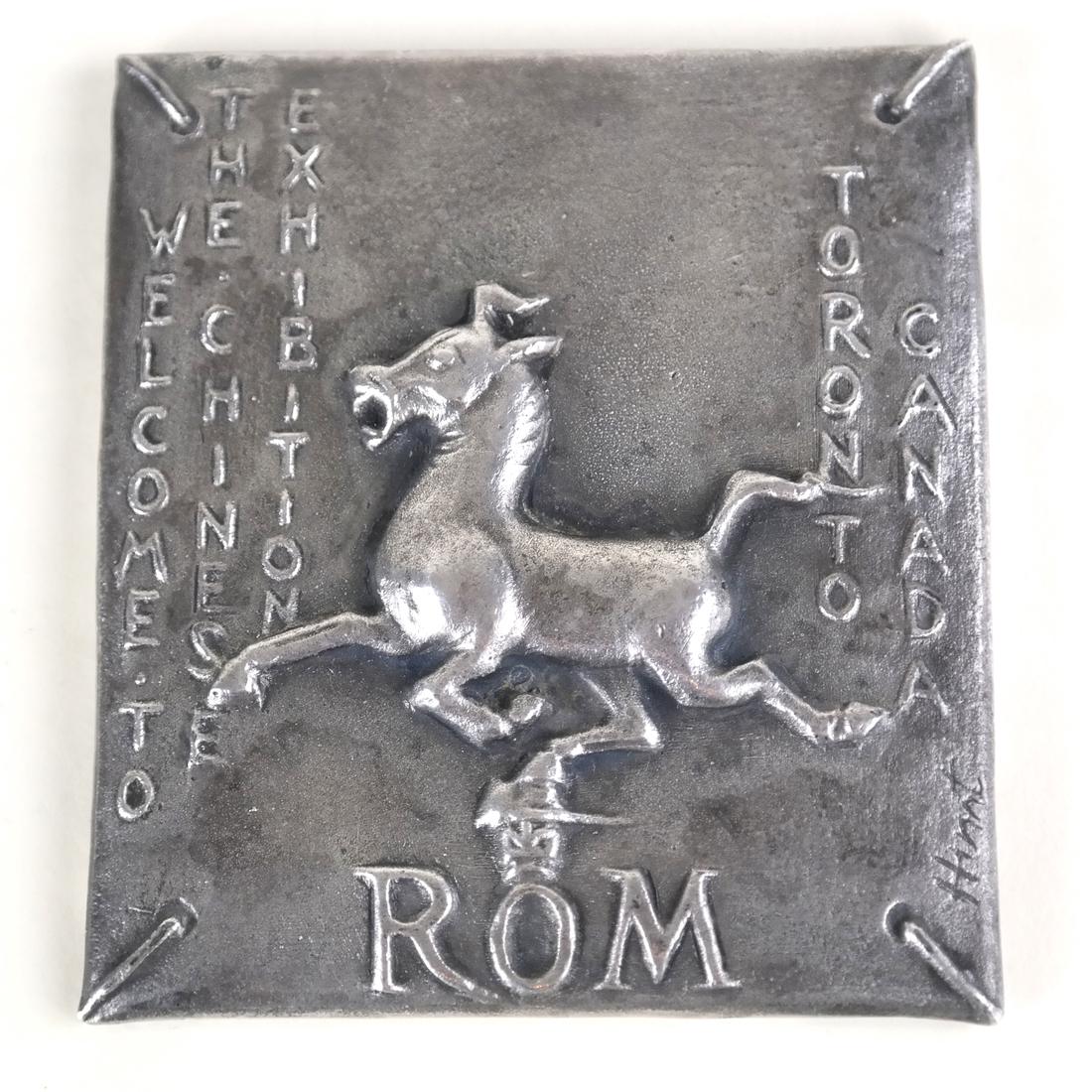 Chinese Exhibition Medal Silver Plaque (1 of 5)