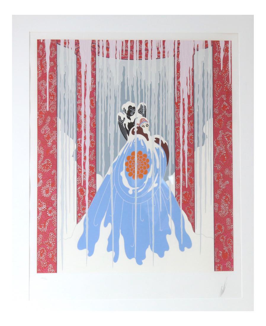 Erte Lithograph Print (1 of 5)