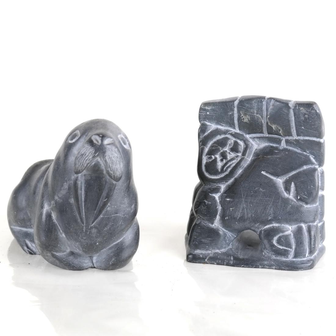 Two Canadian Inuit Sculptures (1 of 7)