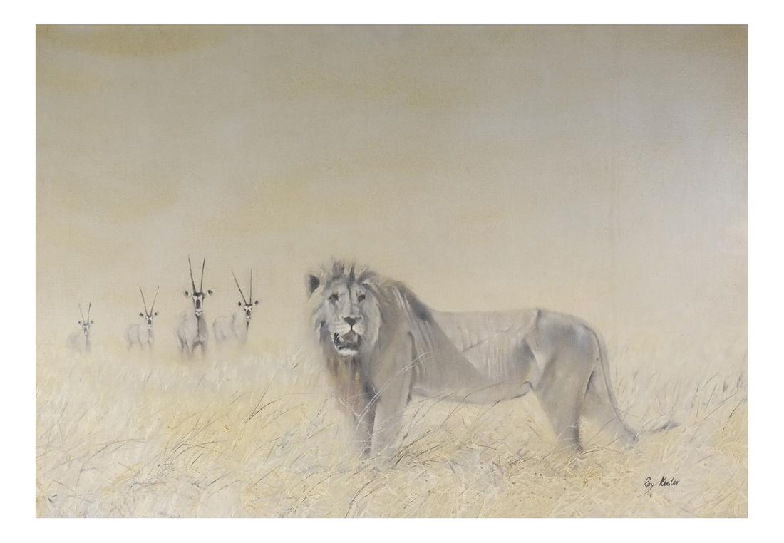 Roy Keeler Lion & Gazelle (1 of 6)