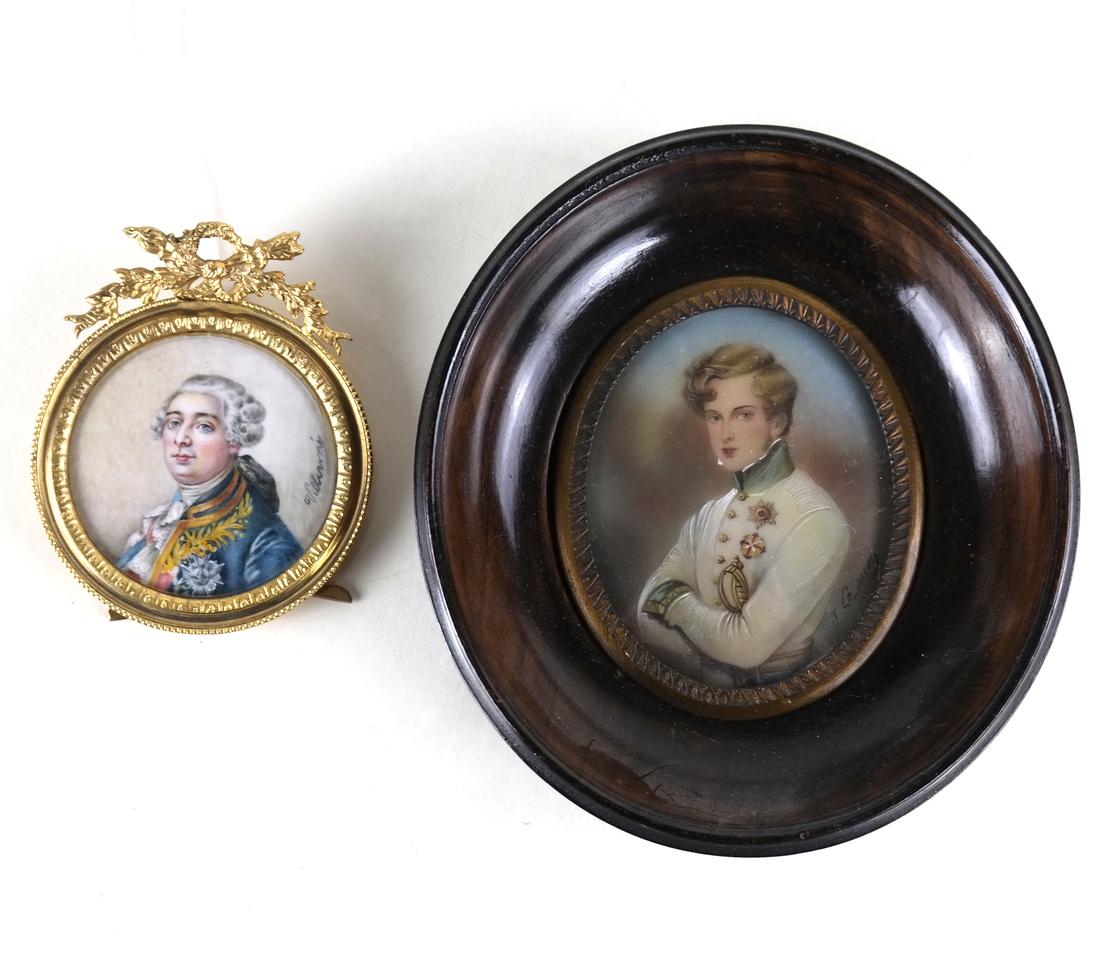 Two Hand Painted Miniatures (1 of 7)