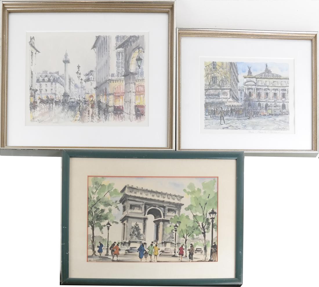 Three Prints Of Paris (1 of 11)