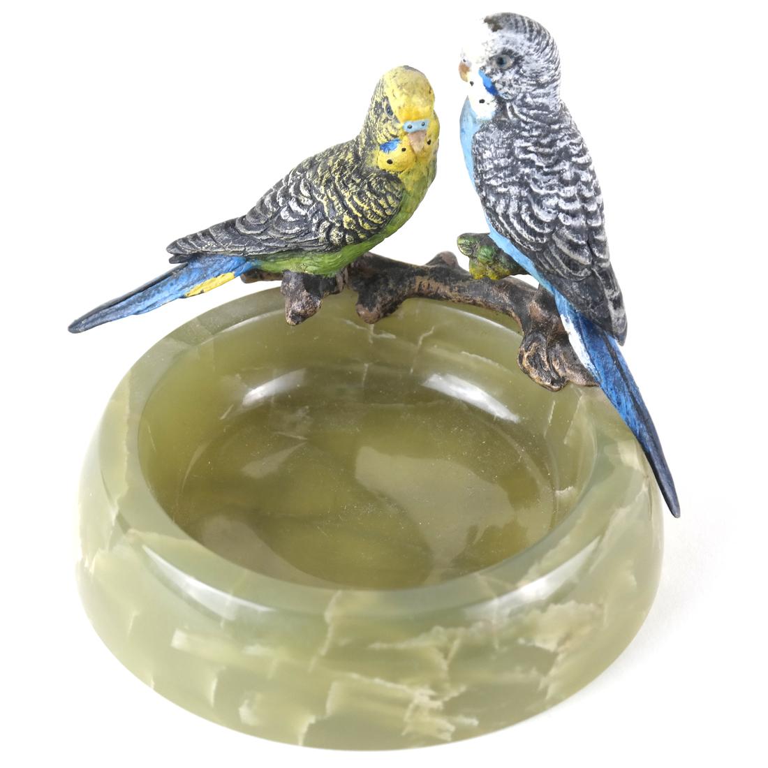 Cold Painted Bronze Ashtray (1 of 7)