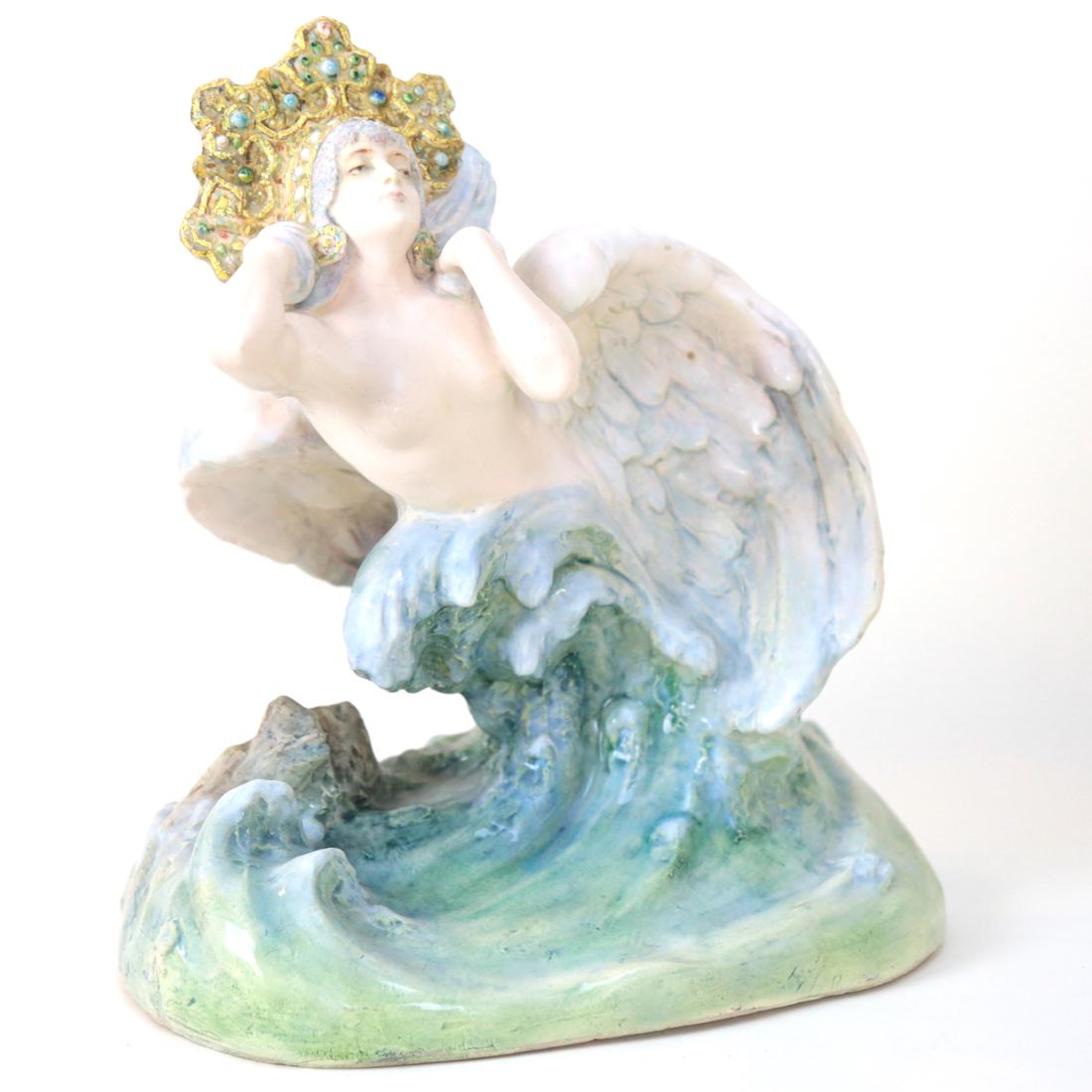 Lachenal Glazed Pottery Frieze (1 of 4)