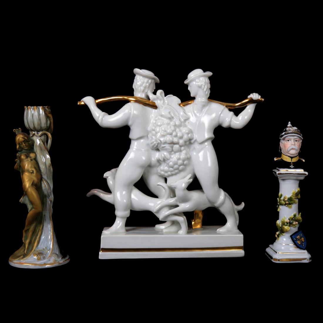 Two Sculptures and a Candlestick (1 of 8)