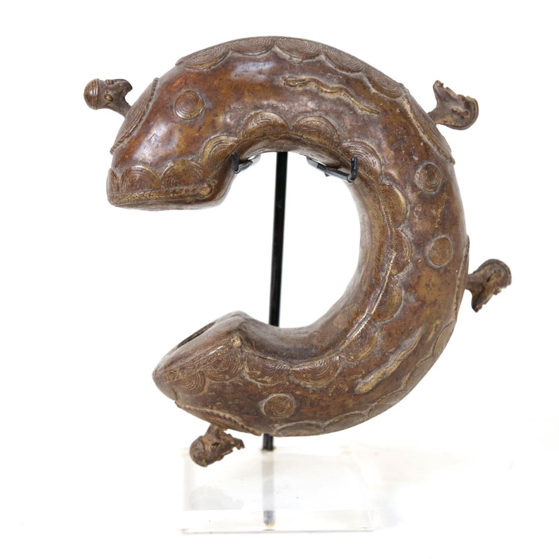 African Bronze Ceremonial Bracelet (1 of 6)