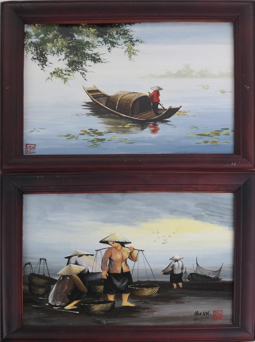 Pair Of Figural Scenes (1 of 9)