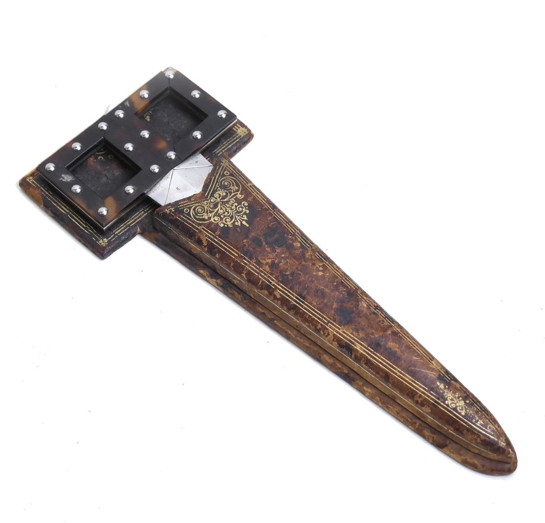 French Art Deco-Style Scissors and Case (1 of 8)