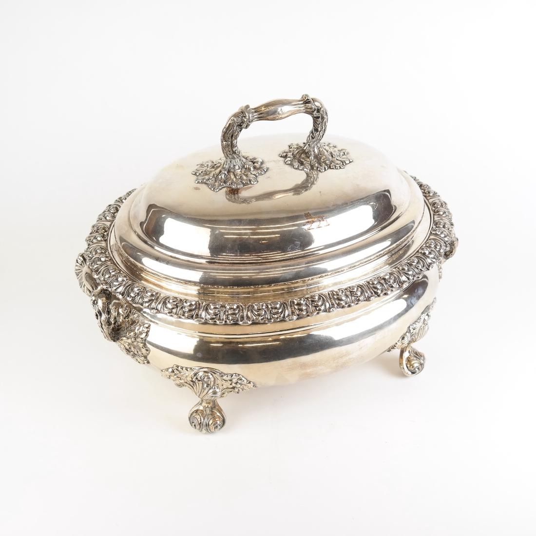 George IV Silver Plate Soup Tureen (1 of 8)