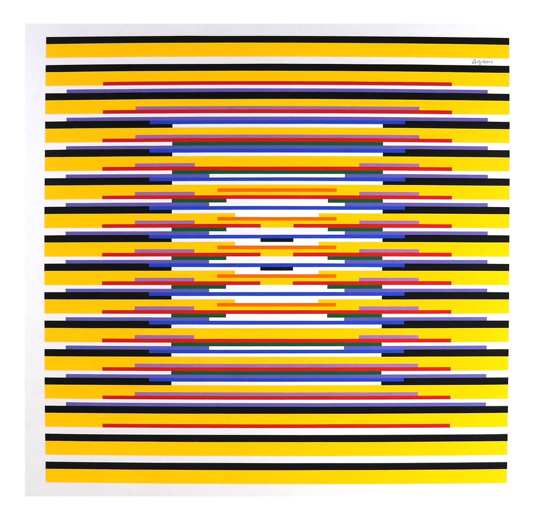 Yaacov Agam, Untitled, Acrylic on Board (1 of 10)