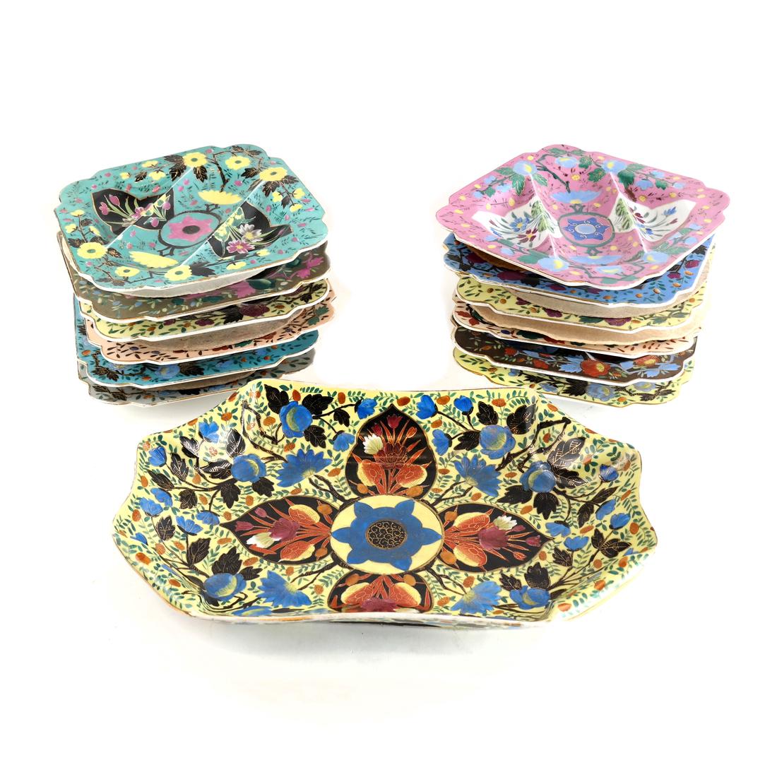 13 Piece Royal Vienna Dessert Set (1 of 10)