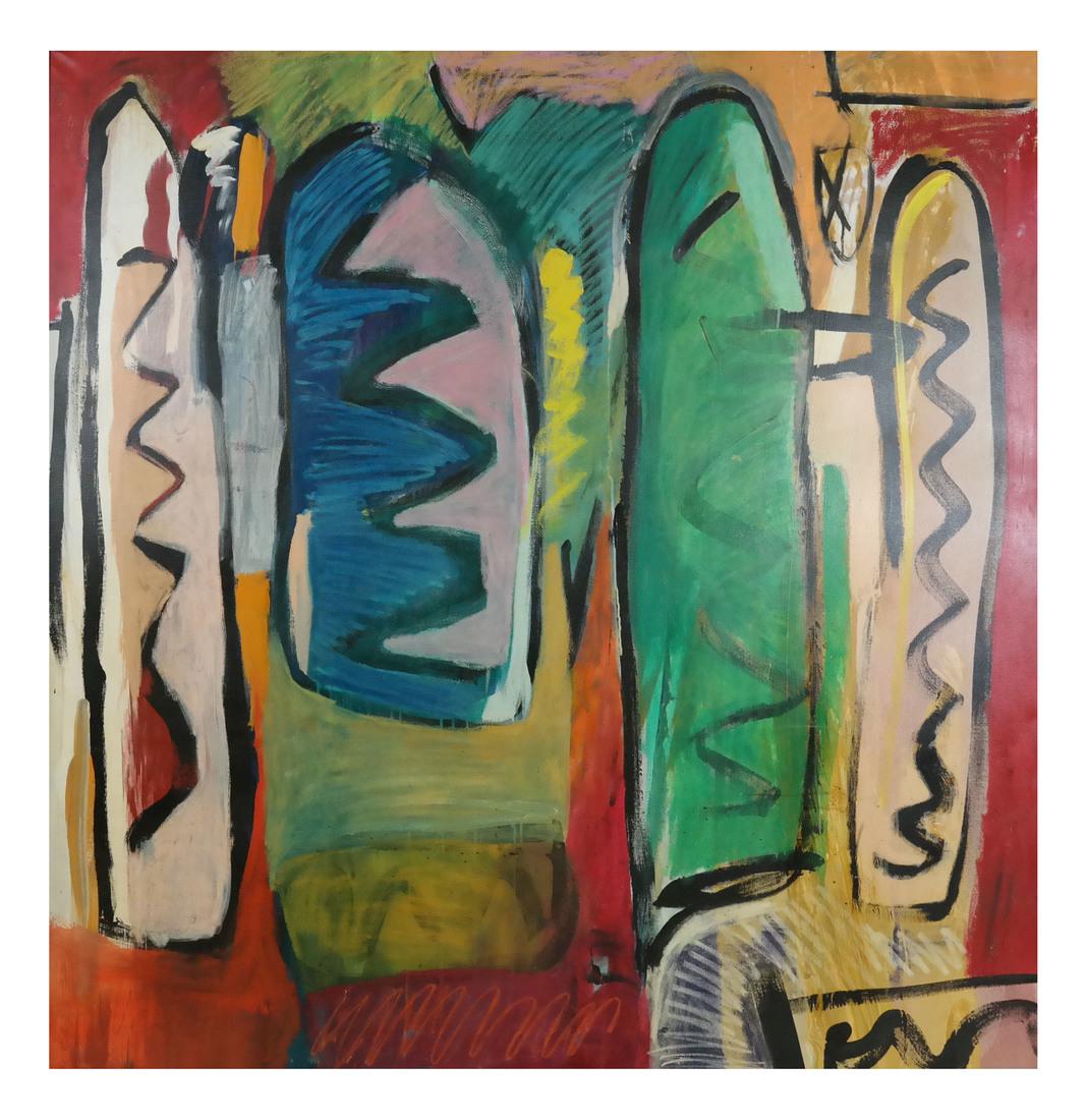 Weston, Abstract, Oil on Canvas (1 of 8)