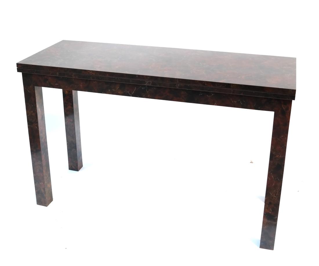 Faux Decorated Game Table (1 of 8)