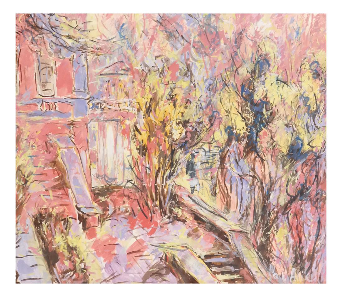 Contemporary Abstract, Oil On Board (1 of 5)