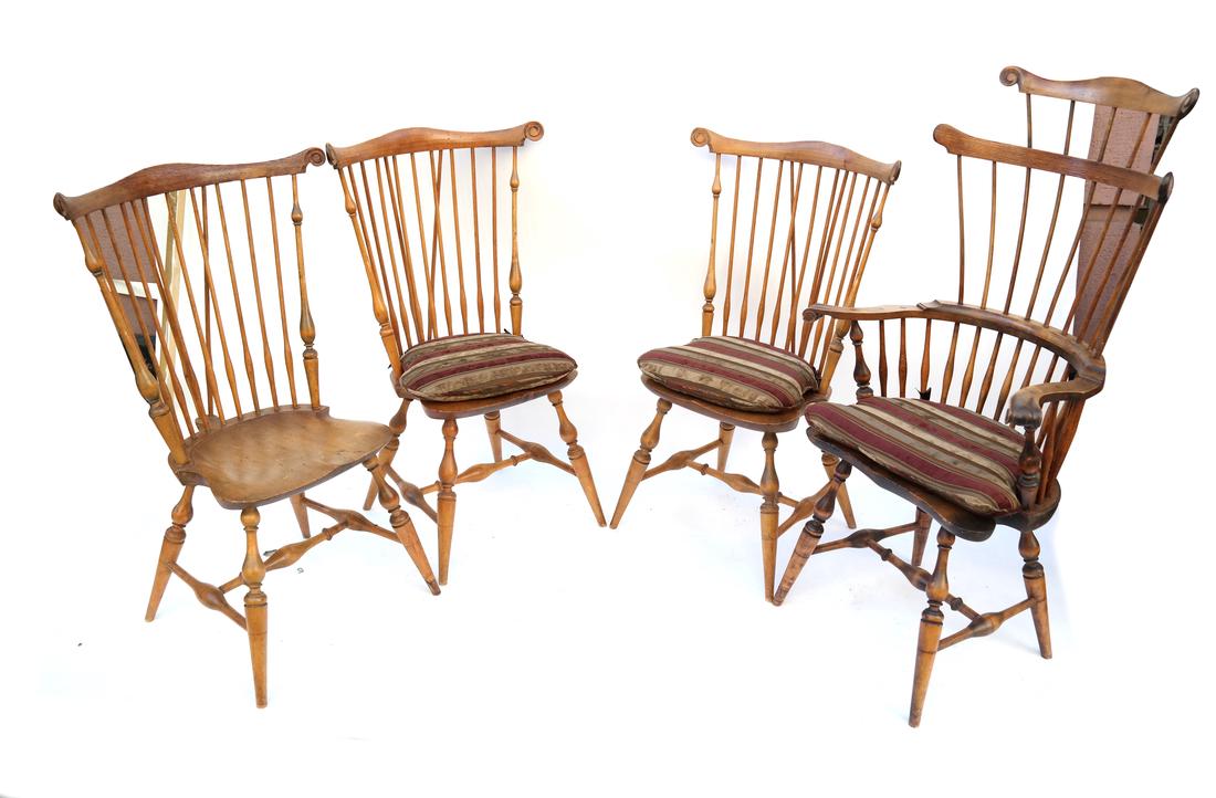 Four Windsor Chairs (1 of 9)