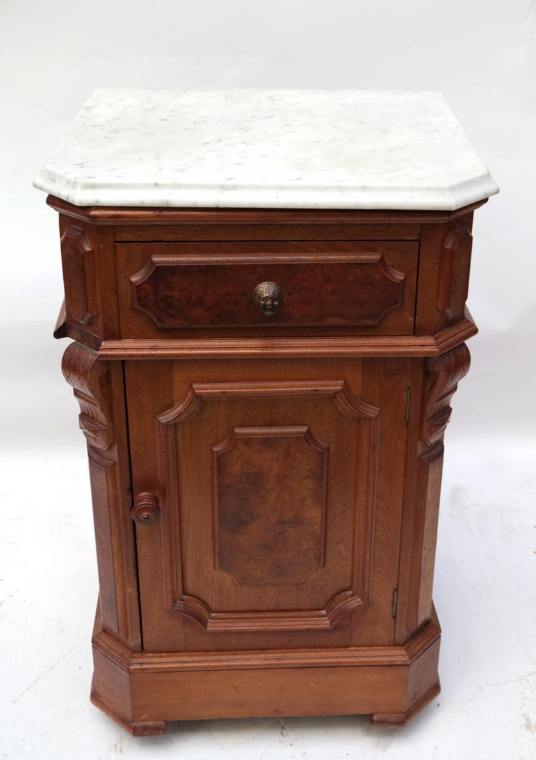 Victorian Marble-Top Stand (1 of 7)