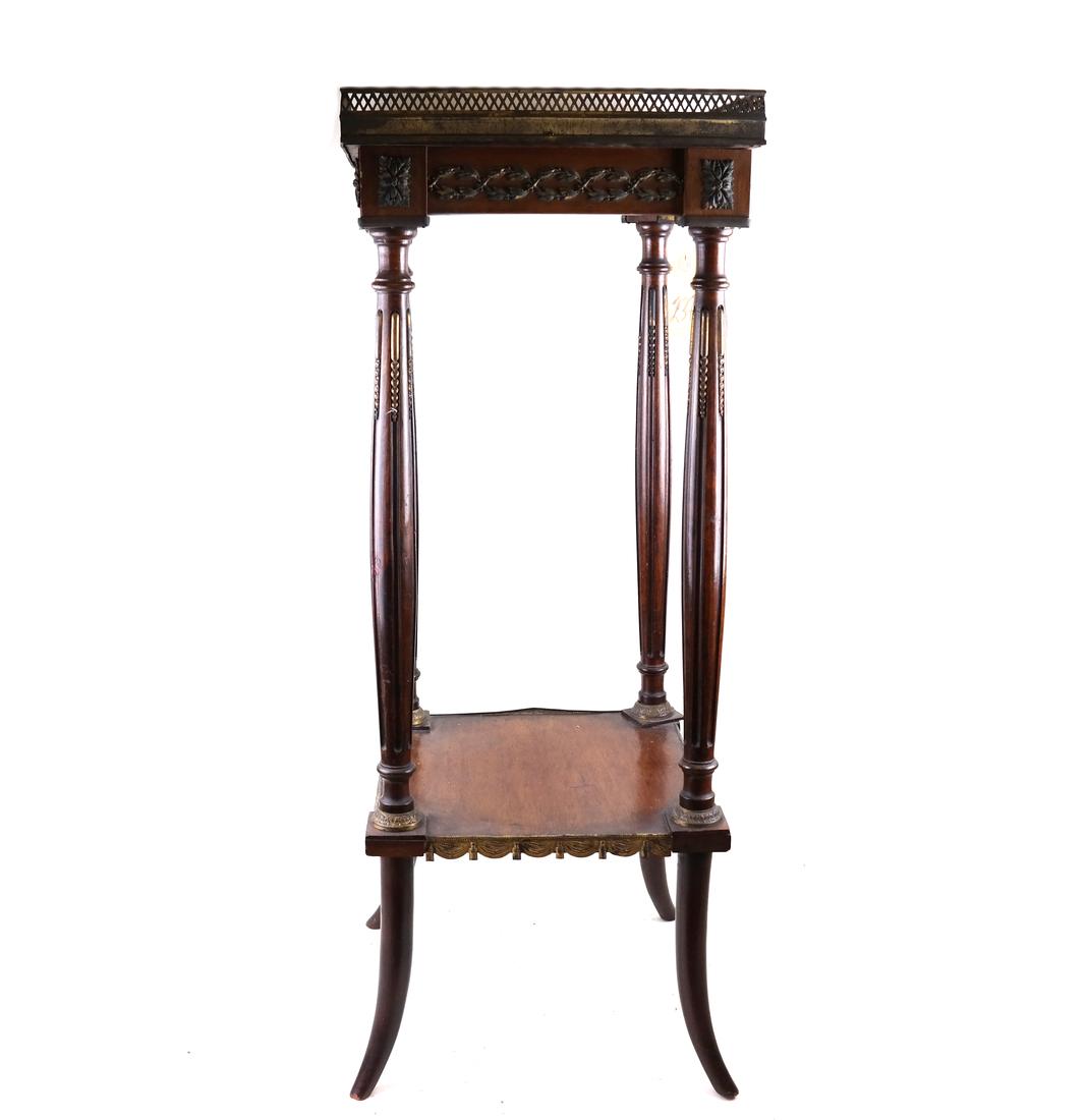 19th Century Onyx Top Stand (1 of 9)